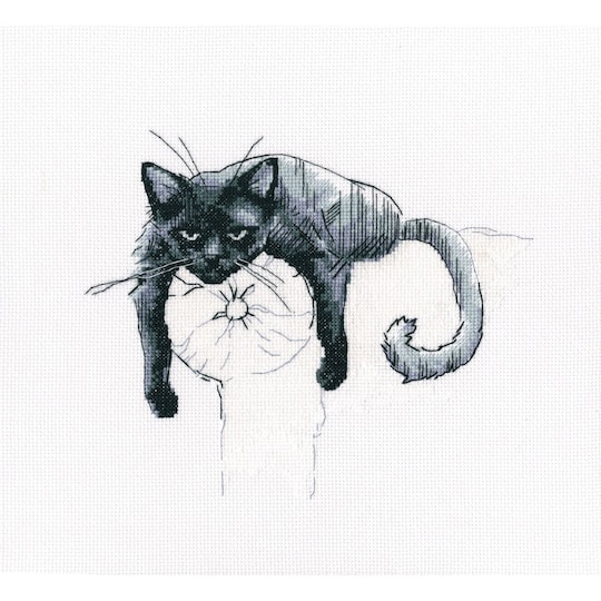 RTO Among Black Cats Cross Stitch Kit